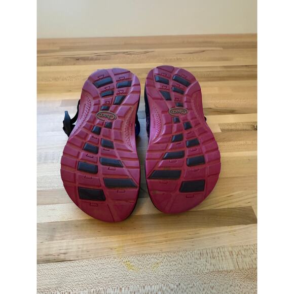 Chaco ZX/1 EcoTread Kids Wildflower Youth 13 - Picture 4 of 7